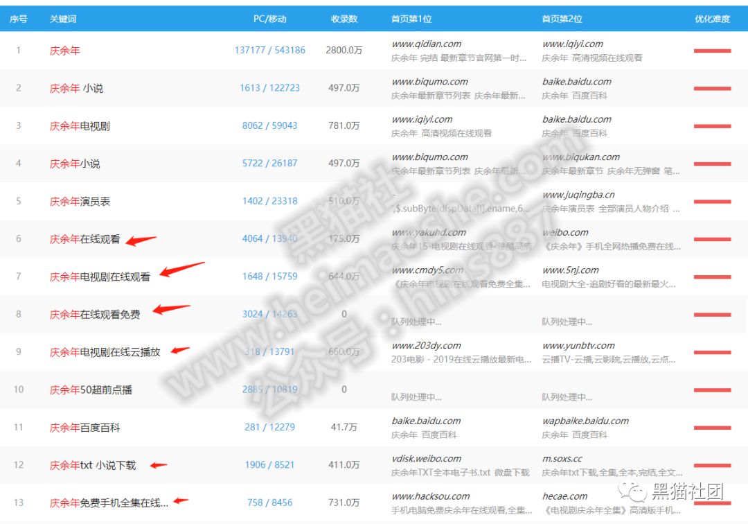 庆余年影视小说资源被动引流轻松赚万元